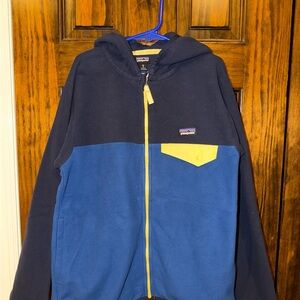 Patagonia Navy and Blue Fleece Jacket